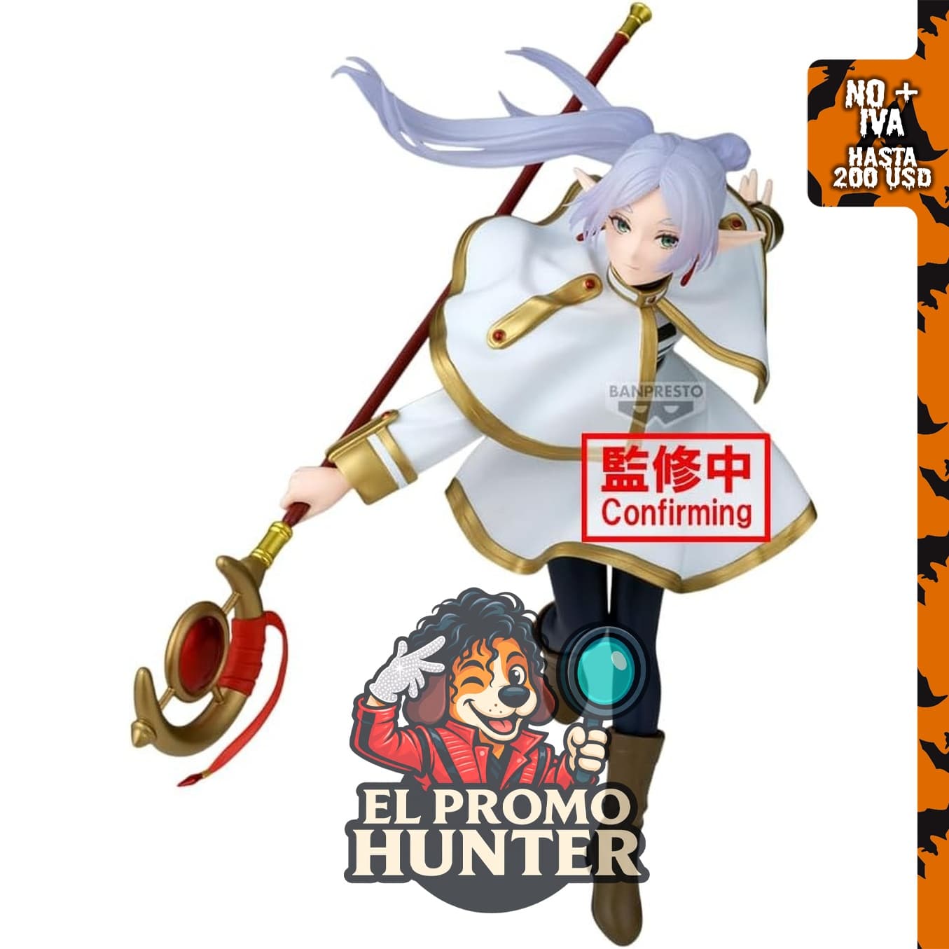 Banpresto Frieren: Más allá del fin del viaje - Figura máxima de Frieren II, figura coleccionable.