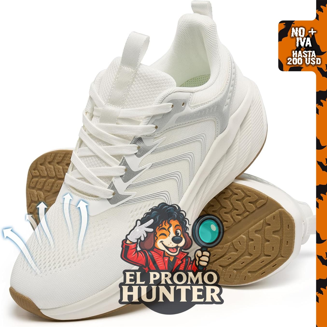Zapatillas para caminar para mujeres, adecuadas para uso casual y trabajo.