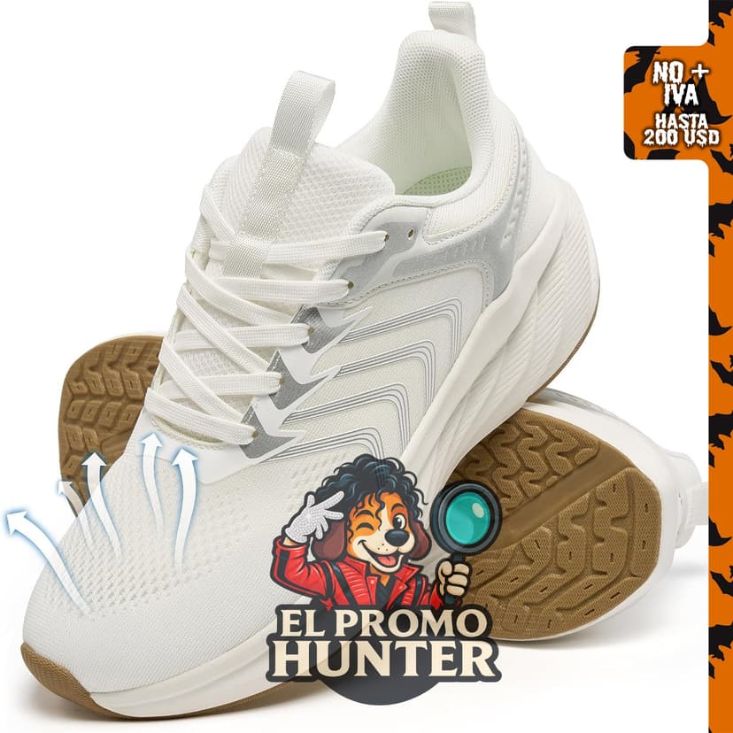 Zapatillas para caminar para mujeres, adecuadas para uso casual y trabajo.
