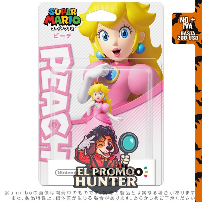 Peach Amiibo - Importación de Japón de la serie Super Mario Bros.
