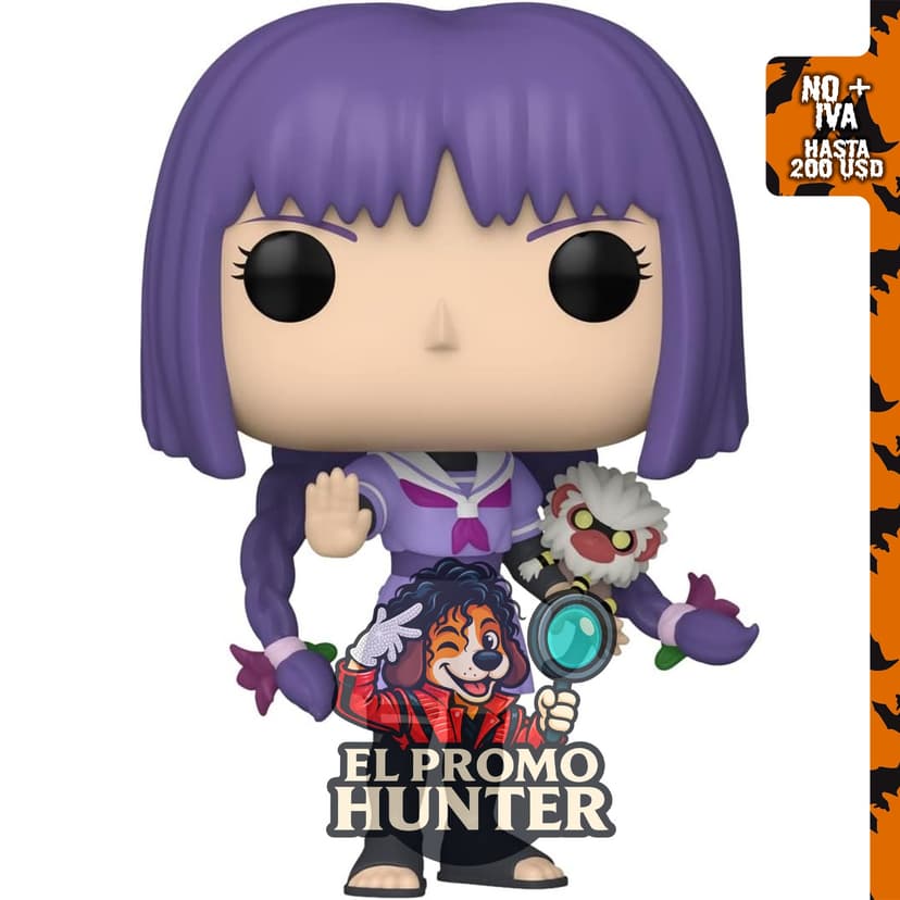 Funko Pop! Animation: Boruto - Sumire Kakei con Nue, figura de vinilo coleccionable.