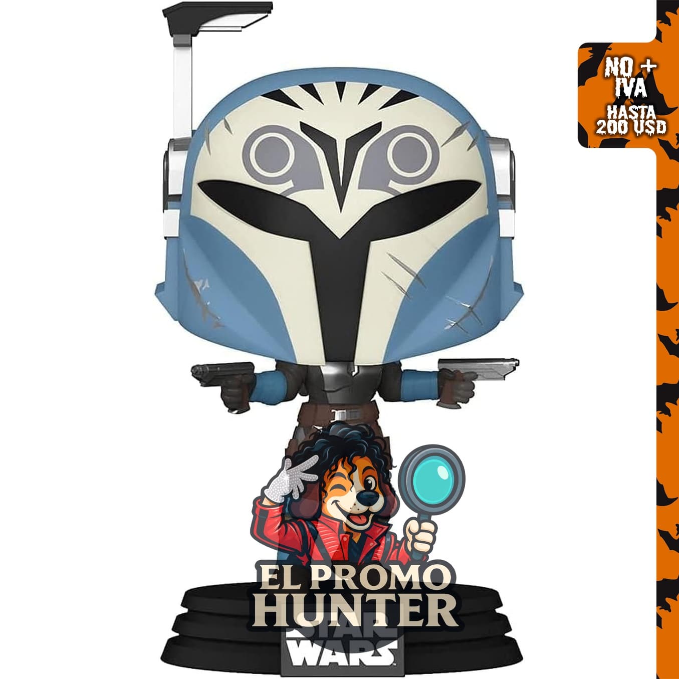Funko Figura de vinilo POP de Star Wars The Mandalorian, modelo Bo-Katan.