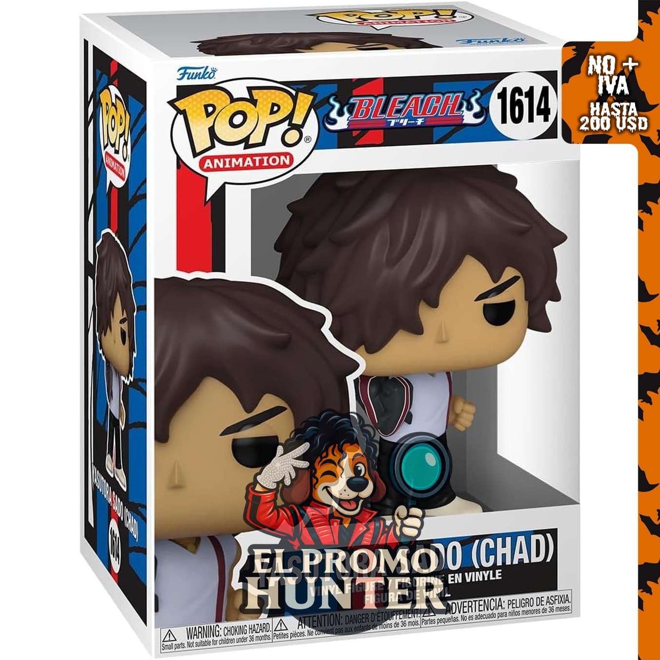 Funko POP! Animación: Bleach - Yasutora Sado, figura coleccionable.