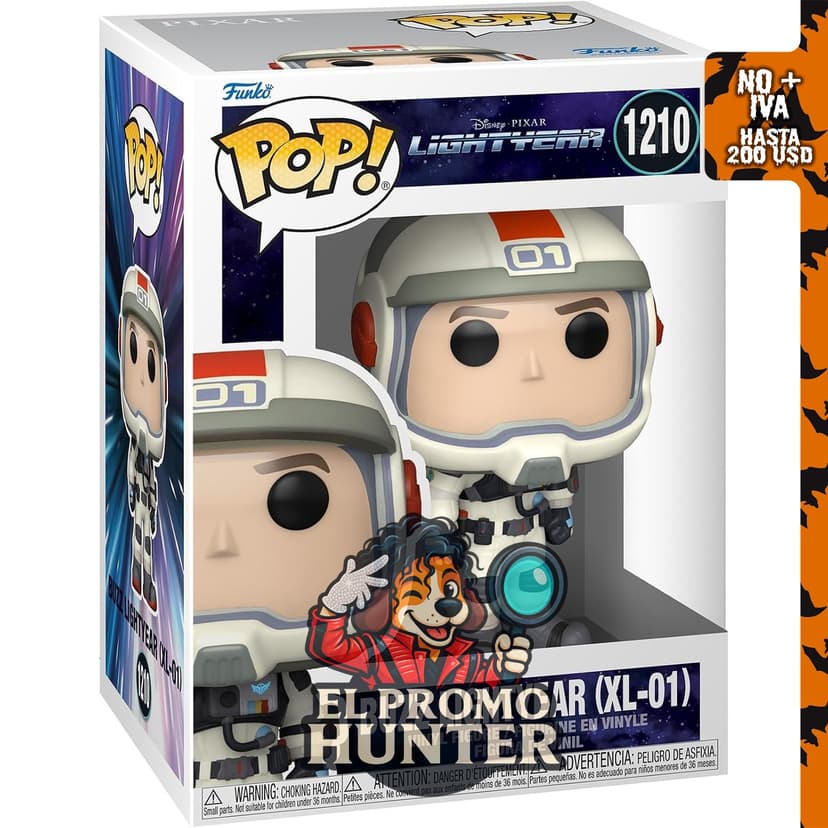 Funko Disney Pixar Lightyear Pop! - Buzz, figura coleccionable de vinilo.