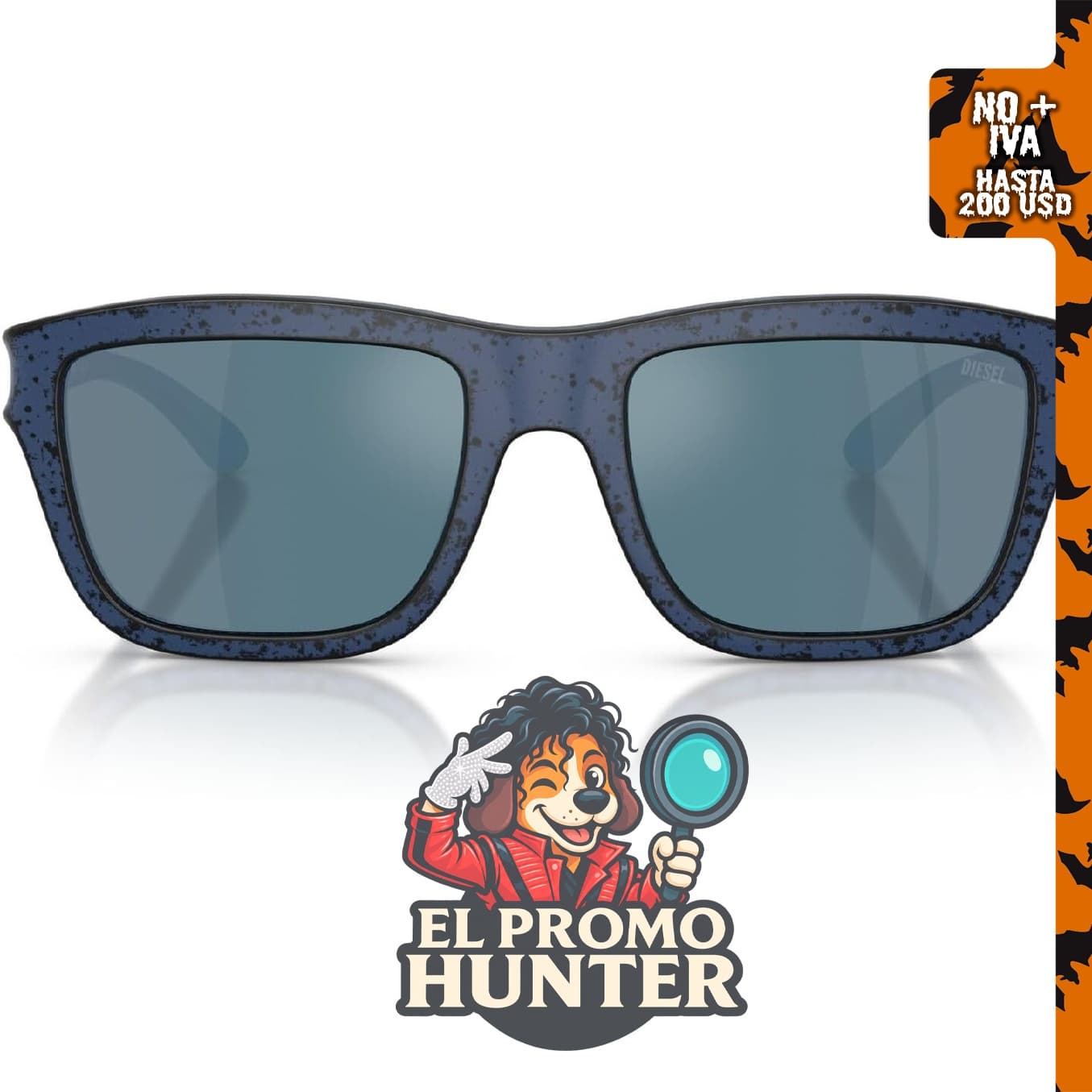 Gafas de sol Diesel DL3006U de ajuste universal.