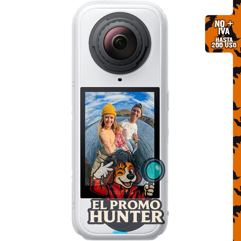 Insta360 X4 Air, cámara 360 de 8K, 165 g, con estabilización FlowState y lentes reemplazables.