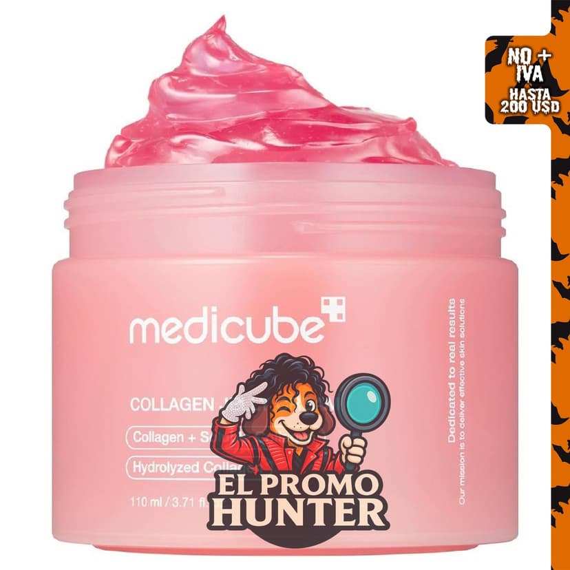 Medicube Crema de gelatina de colágeno, crema hidratante para piel grasa, 3.71 fl oz (110 ml)