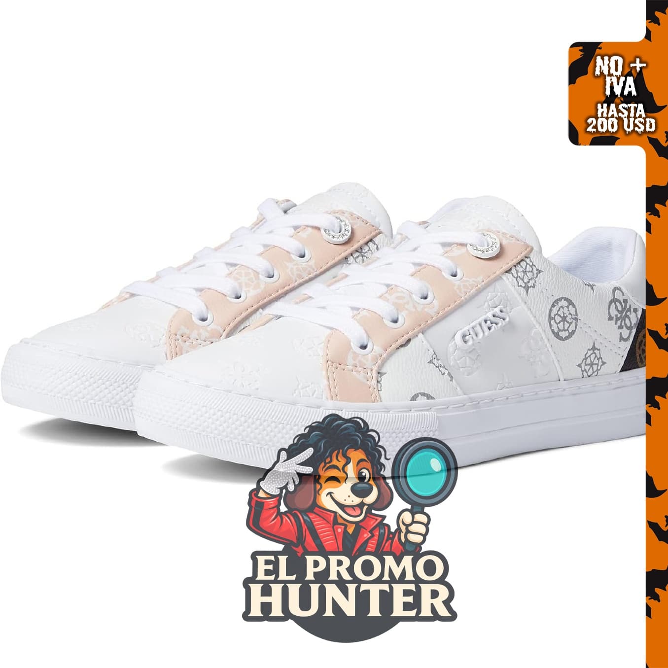 Guess Zapatillas Loven para mujer.