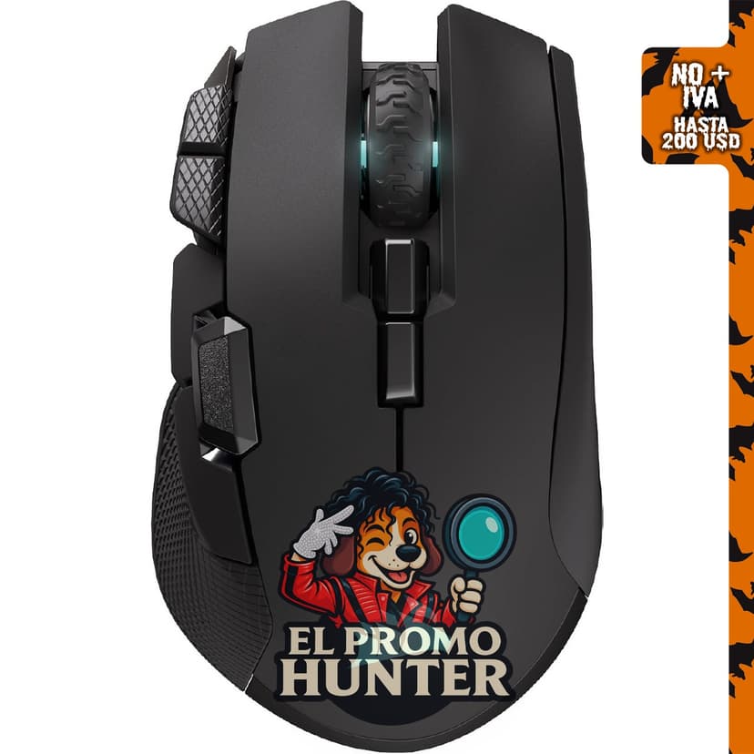 Corsair IRONCLAW Wireless SE Gaming Mouse - Negro, mouse inalámbrico para juegos.
