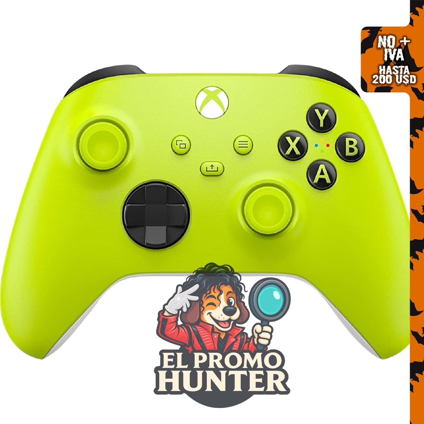 Controlador inalámbrico Microsoft Xbox Series X/S/One - Electric Volt (modelo más reciente).