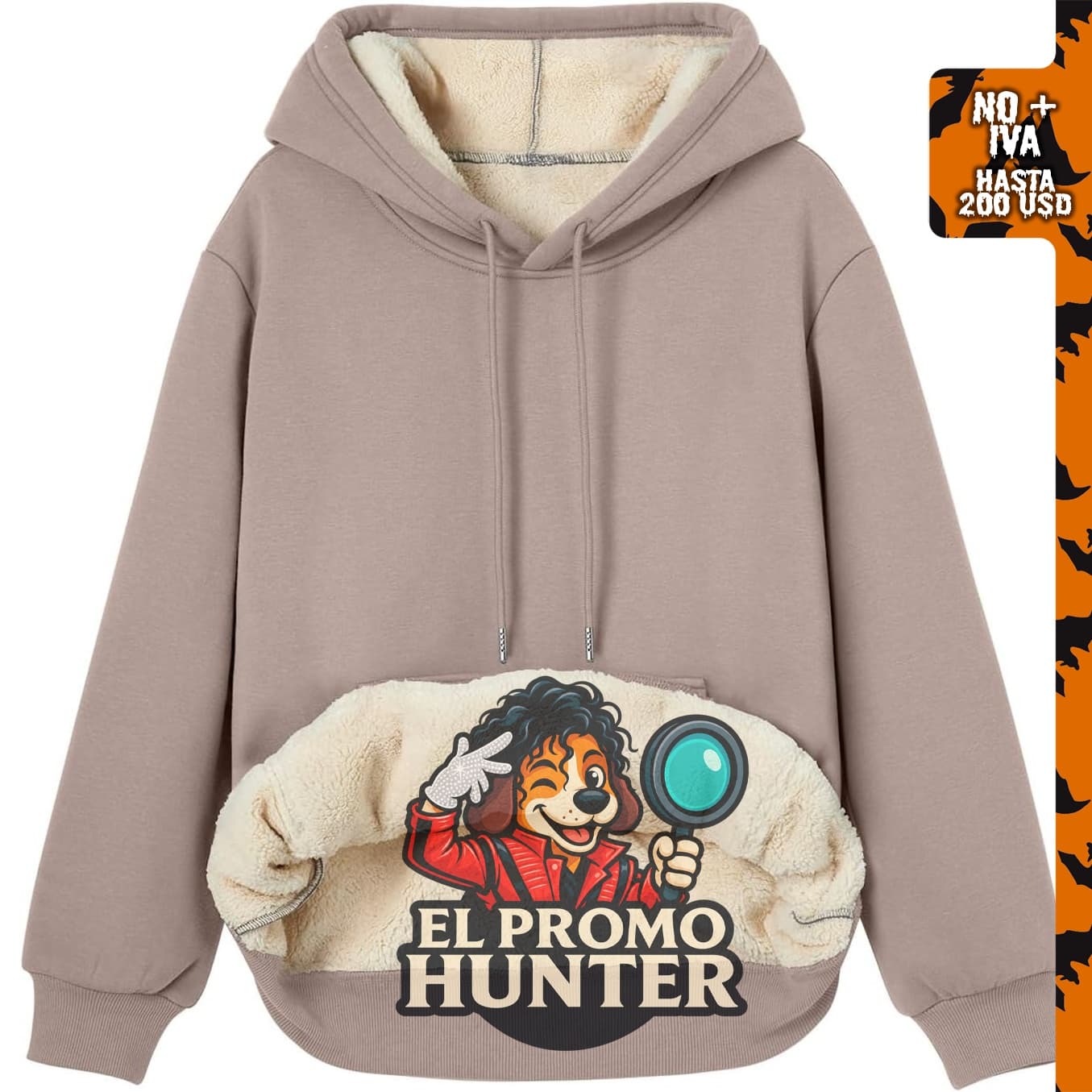 Trendy Queen Sudadera con capucha para mujer, pulóver con forro de sherpa polar.