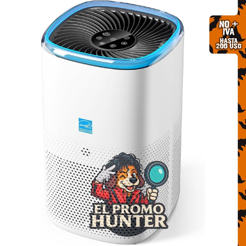AROEVE Purificador de aire para habitación grande, 145 CFM.