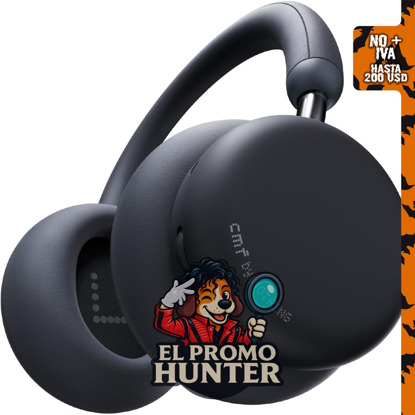 CMF BY Nothing Auriculares inalámbricos con cancelación activa de ruido, Bluetooth 5.4, tiempo de reproducción ANC 50H.