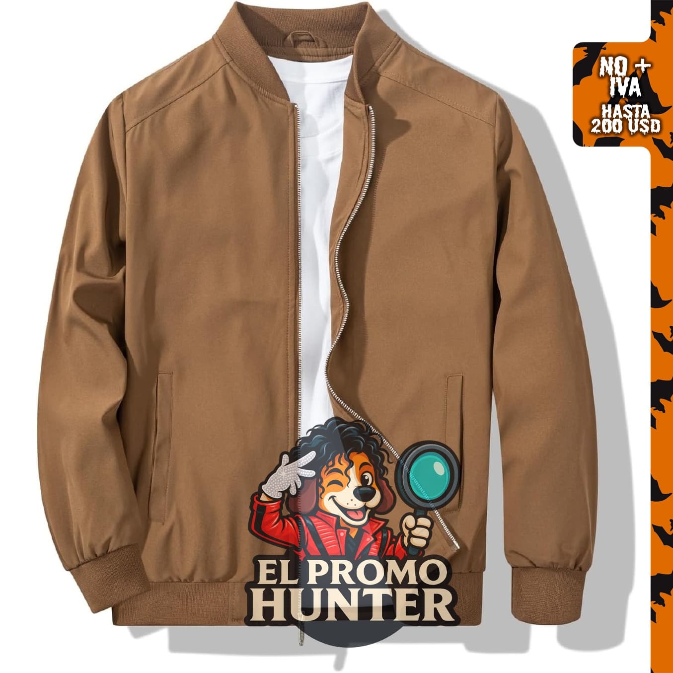 Chaqueta bomber ligera para hombre, cortavientos, adecuada para primavera y otoño.