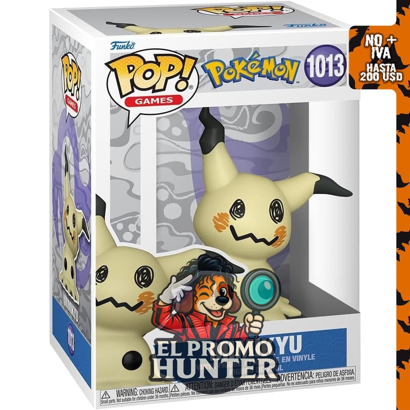 Funko Pop! Games: Pokémon - Mimikyu - Figura de vinilo coleccionable.