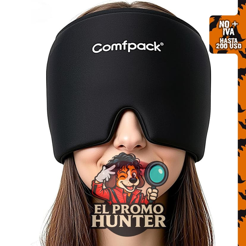 Gorra para aliviar la migraña, sombrero para el dolor de cabeza.