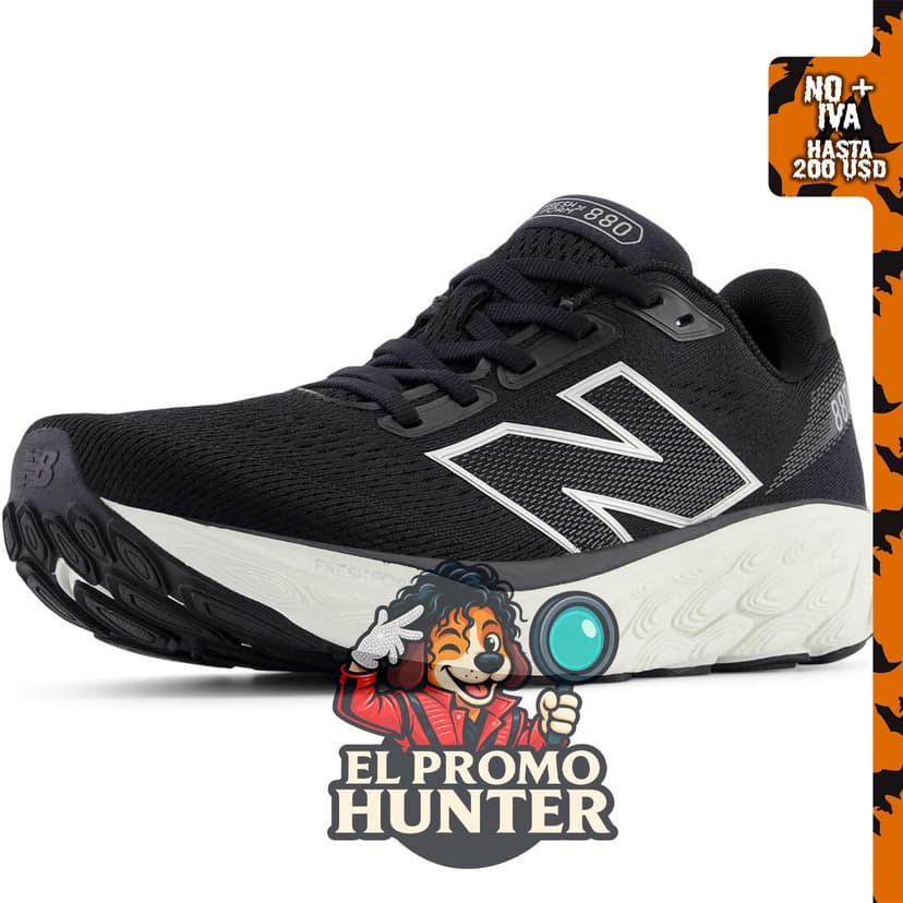 New Balance Fresh Foam X 880 V14 para mujer, calzado deportivo con tecnología de amortiguación.