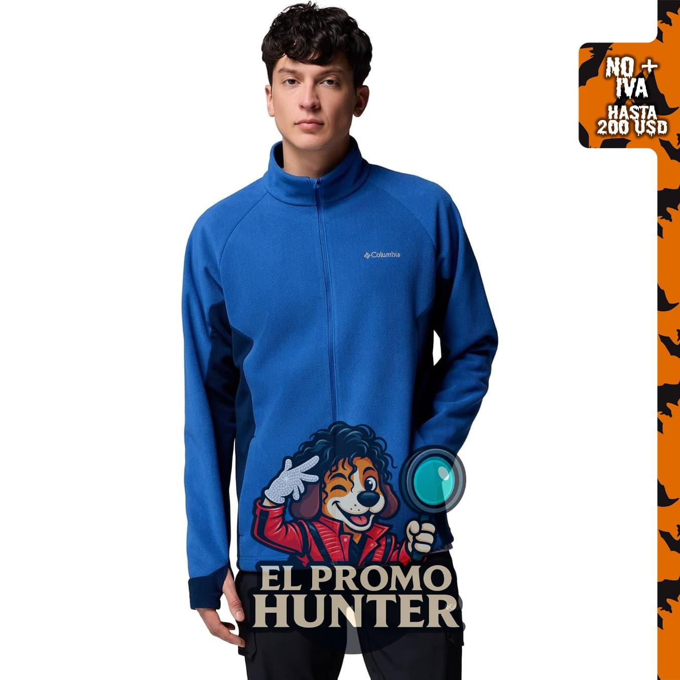 Columbia Arctic Peak - Sudadera con cremallera completa para hombre.