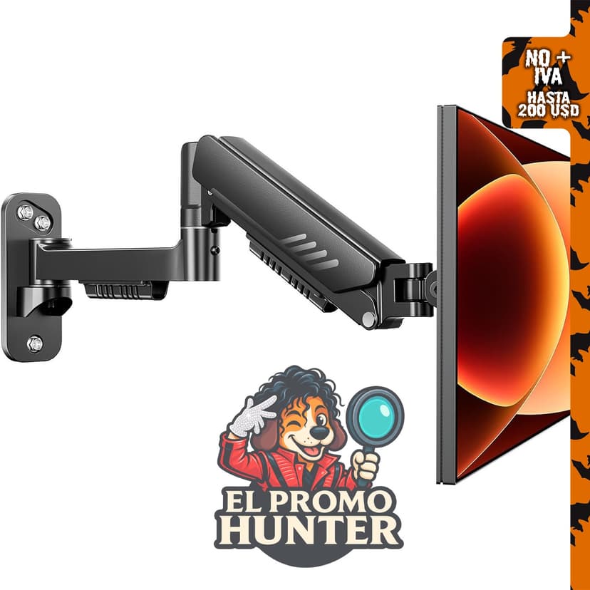 ErGear soporte de pared para monitor de 13-34 pulgadas, capacidad de 19.8 lb.