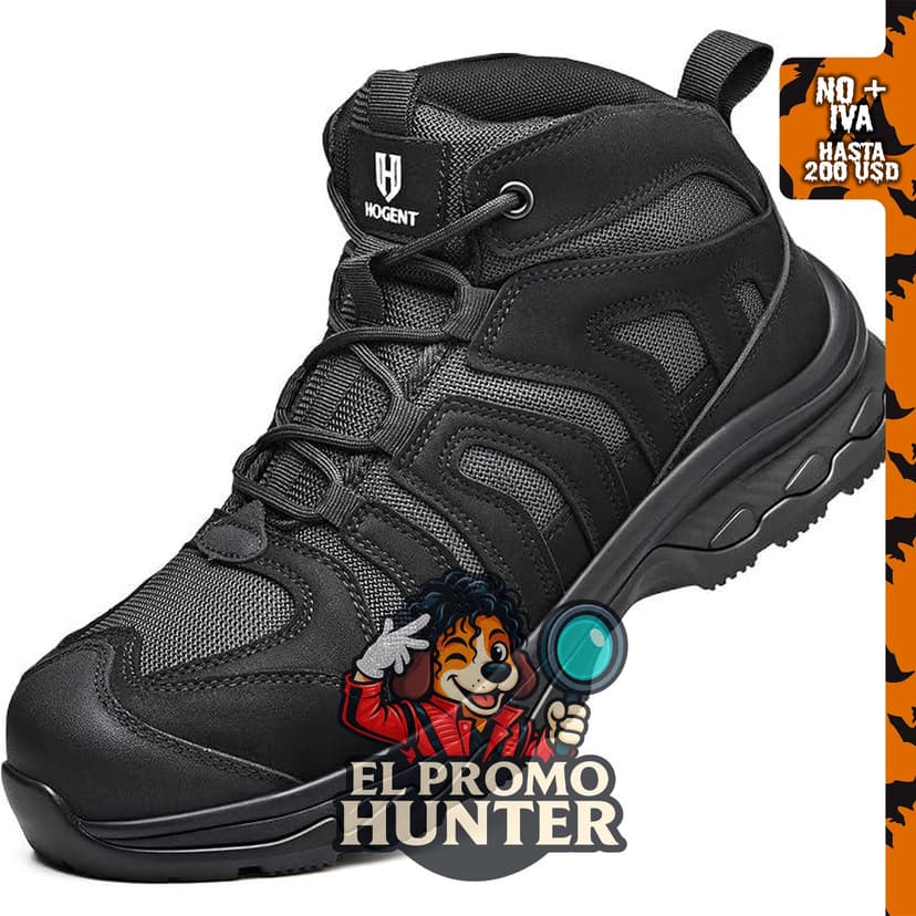 Hogent Zapatos de seguridad industriales para hombres.