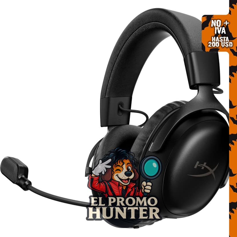 HyperX Cloud III S - Auriculares inalámbricos para juegos con conectividad para PS5, PS4, Switch, PC, Mac y móvil.