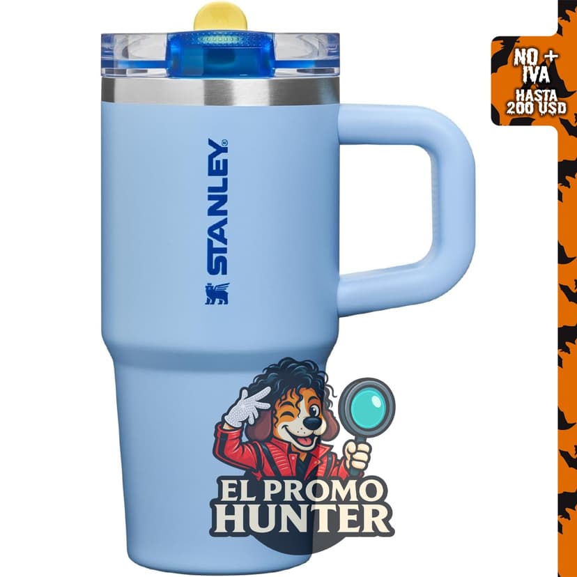 STANLEY Quencher ProTour - Vaso con pajilla de 414 ml, color azul almirante.
