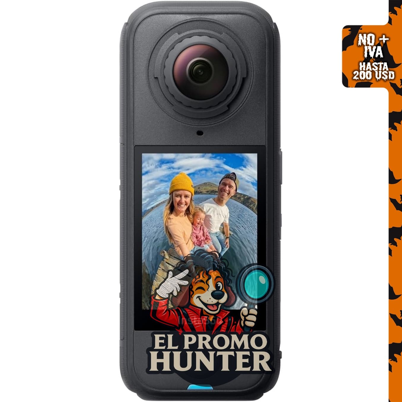 Insta360 X4 Air, cámara 360 de 8K, 165 g, con lentes intercambiables y estabilización FlowState.