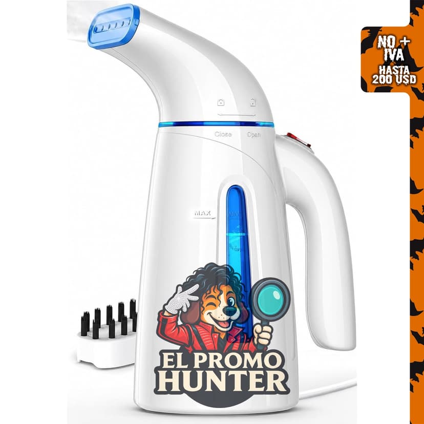OGHom Vaporizador de mano para ropa, 8.1 fl oz, 700 W, portátil para viaje (solo 120 V).