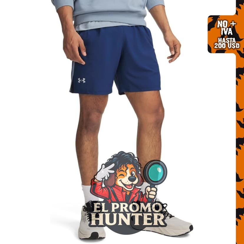 Pantalones cortos Under Armour Launch Stretch Woven de 7''.