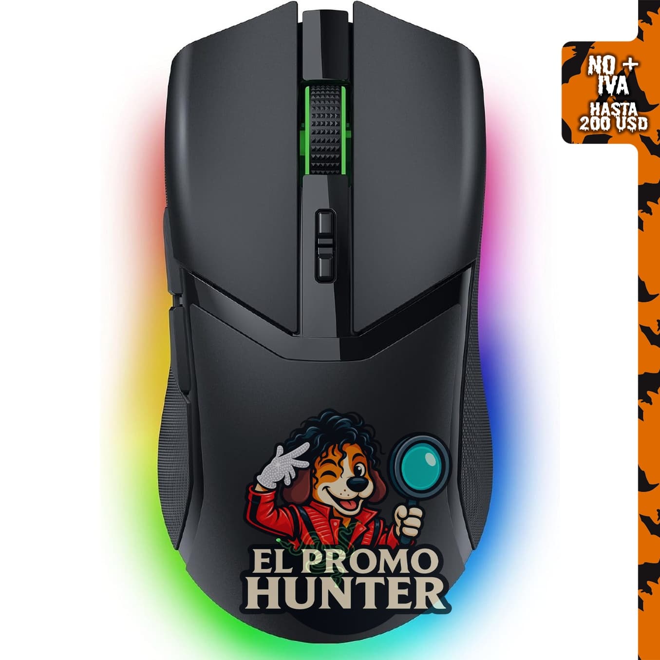 Razer Cobra Pro Mouse Inalámbrico para Gaming, 2.4 GHz, batería de 170 horas, color negro.
