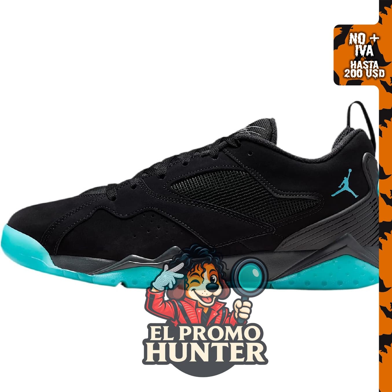 Zapatillas Nike Air Jordan MVP 92 para hombre en colores negro, antracita y azul gamma.