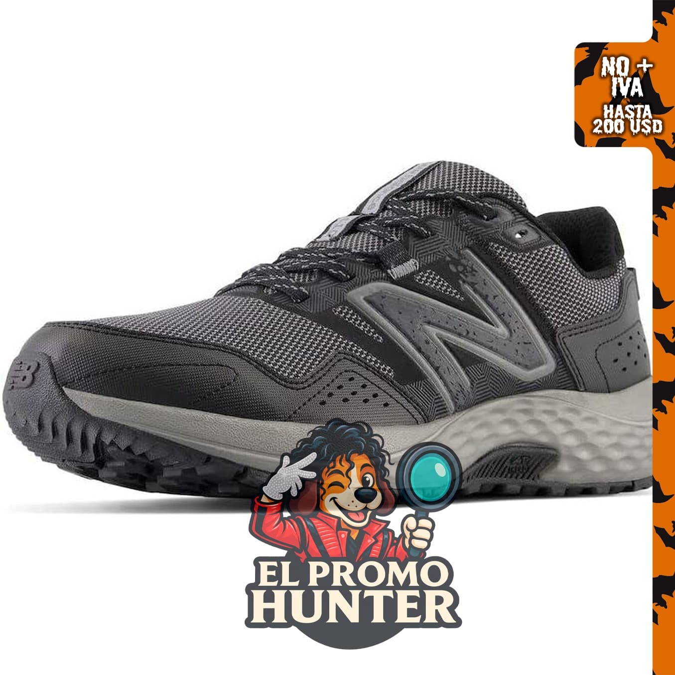 New Balance Tenis de correr MT410V8 para hombre.