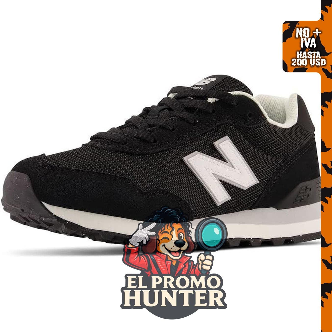 New Balance Tenis 515 para mujer, calzado deportivo con diseño clásico.