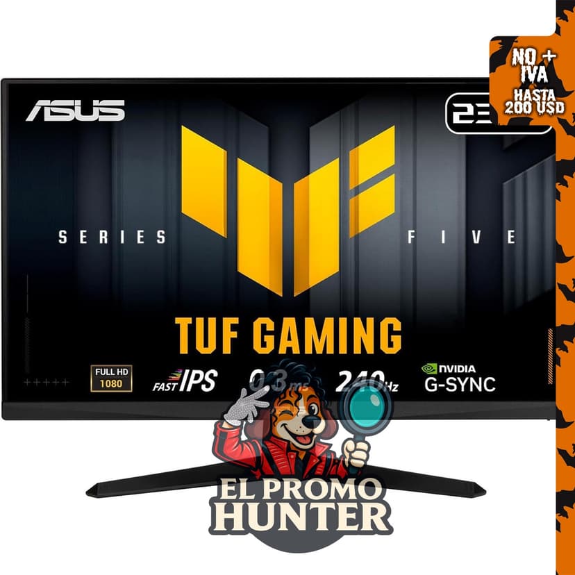 ASUS TUF Gaming VG249QM5A - Monitor G-SYNC de 24" (60.96 cm).
