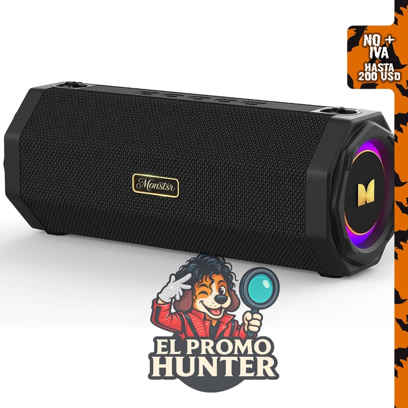 Oraolo Altavoz Bluetooth, sonido estéreo de 50 W, impermeable IPX6, 28 horas de reproducción, emparejamiento TWS, micrófono integrado, Bluetooth 5.4.