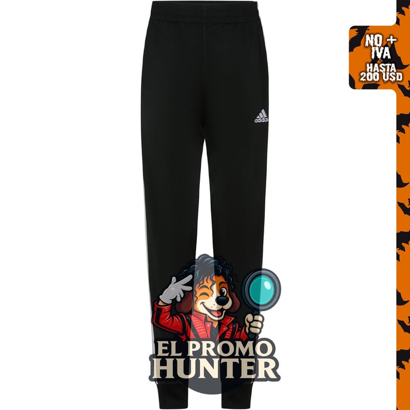 Adidas Active Sports - Pantalón deportivo de punto simple para niño.