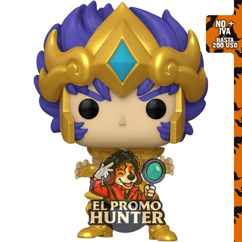 Funko Pop! Animation: Saint Seiya – Gold Leo Phoenix Ikki, figura de vinilo coleccionable.