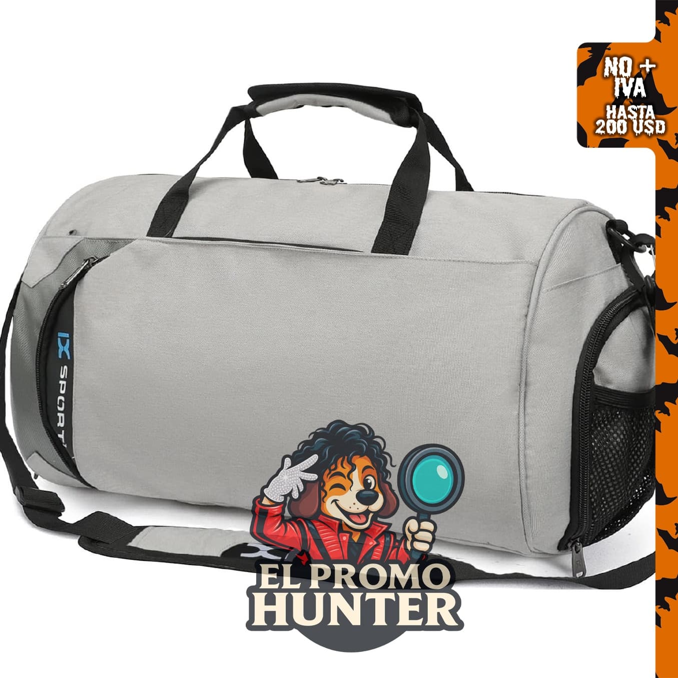 INOXTO Bolsa deportiva pequeña de 35 litros, impermeable, con bolsillo seco y compartimento para zapatos.