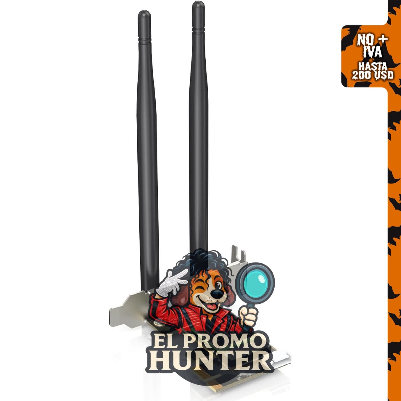 WAVLINK Tarjeta WiFi 7 BE6500 con Bluetooth 5.4 para PC de escritorio.