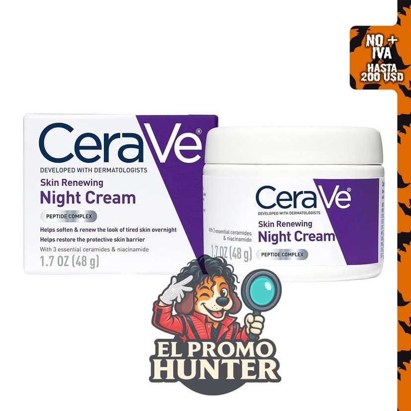 Sistema de renovación CeraVe para el cuidado del rostro.