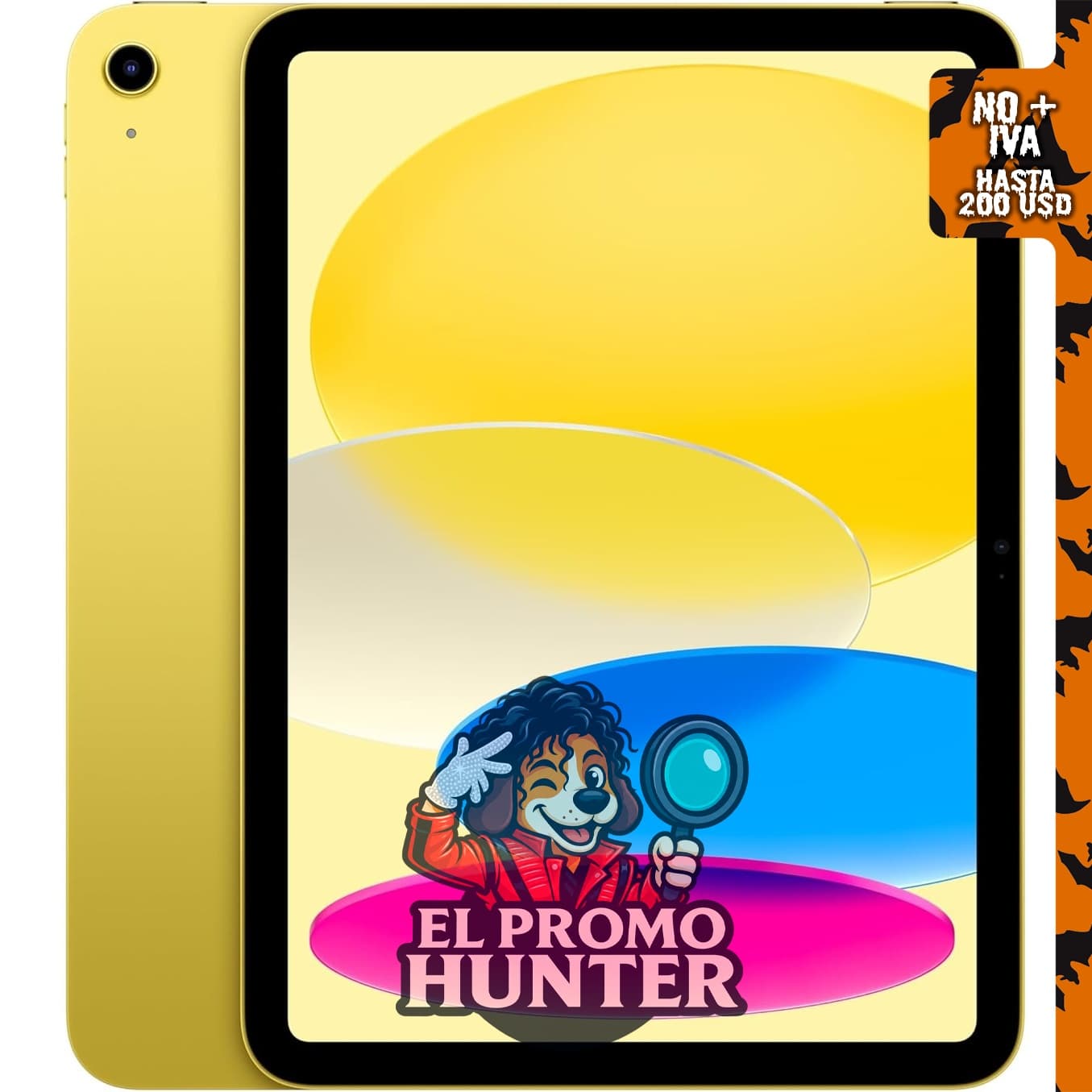 Apple iPad 11" con chip A16, pantalla Liquid Retina, 128 GB, Wi-Fi 6, cámaras de 12 MP, Touch ID.