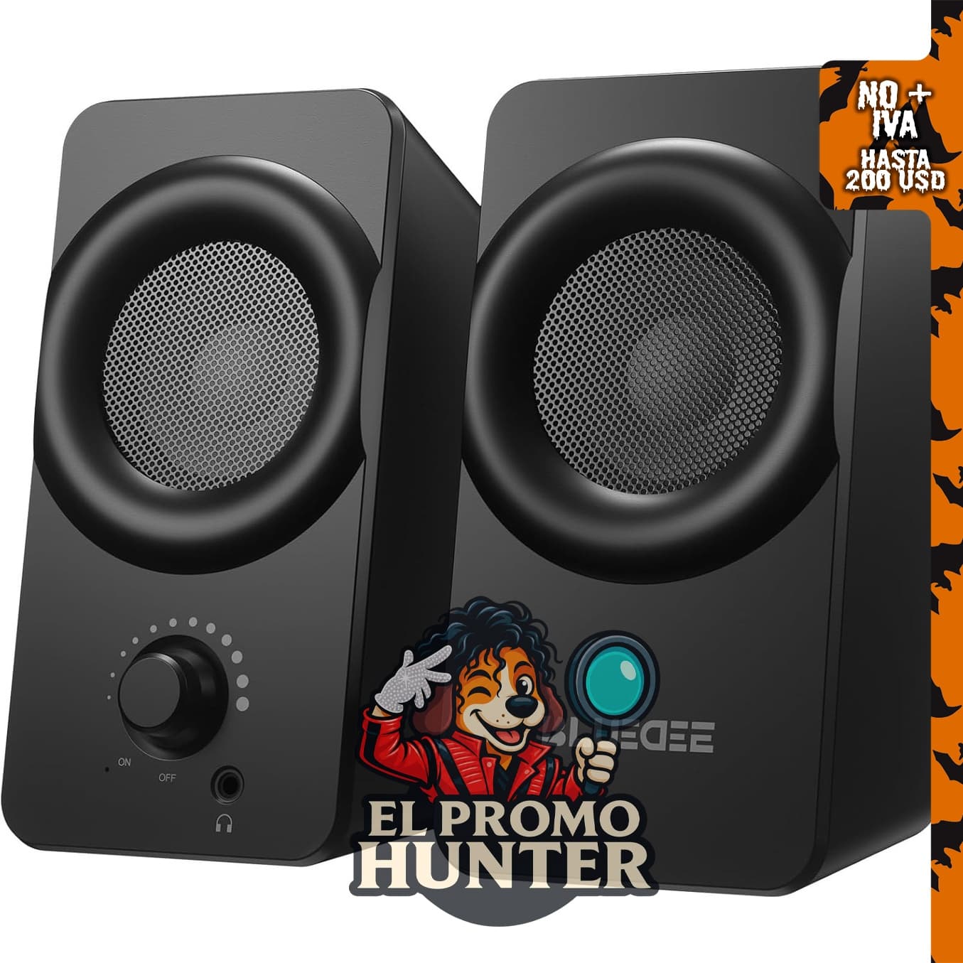 Bluedee altavoces de computadora para PC de escritorio.