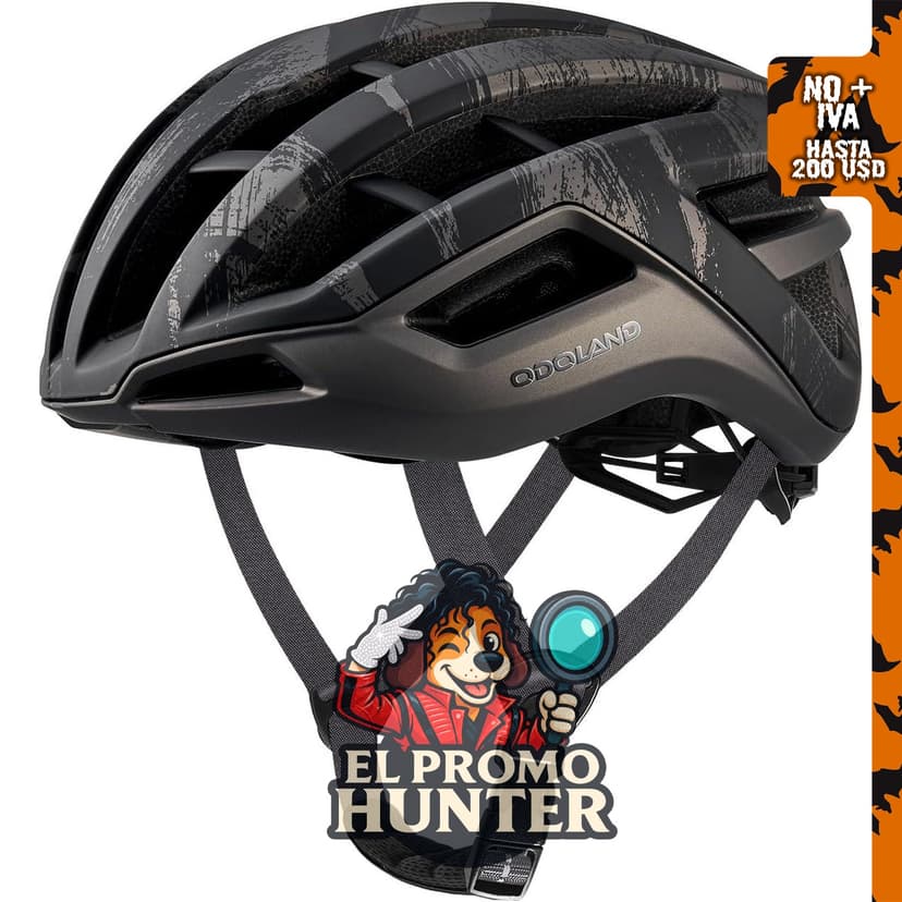 Casco de bicicleta Odoland para adultos, ventilación superior para commuting.