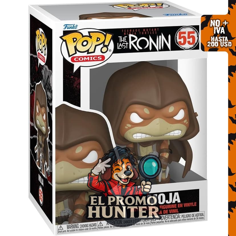 Funko Pop! Comics: Tortugas Ninja Mutantes Adolescentes (TMNT) - Moja, figura coleccionable.