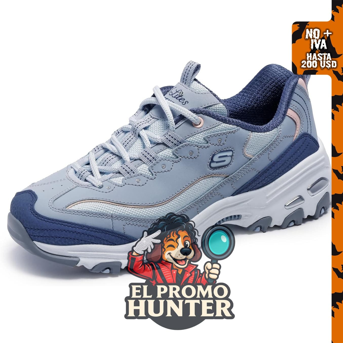 Skechers Zapatillas D'Lites-Popular Vote para mujer.