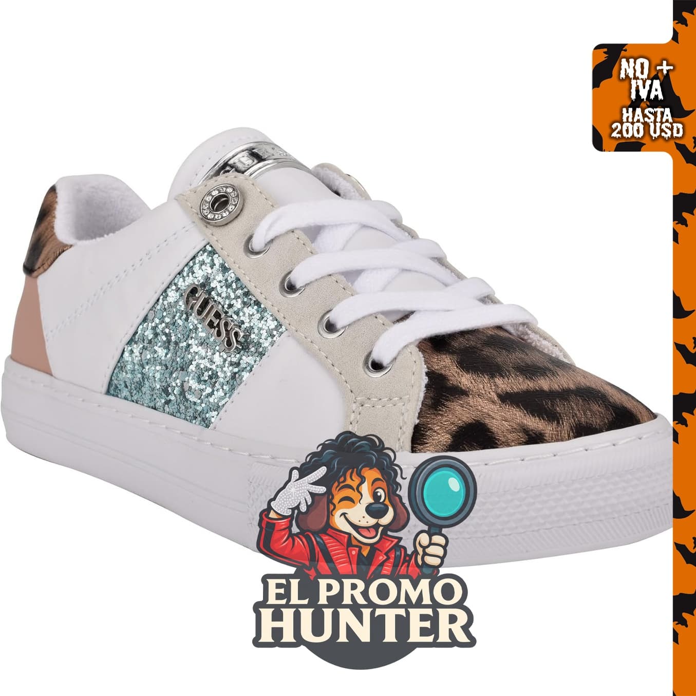 Guess Zapatillas Loven para mujer, tipo calzado.
