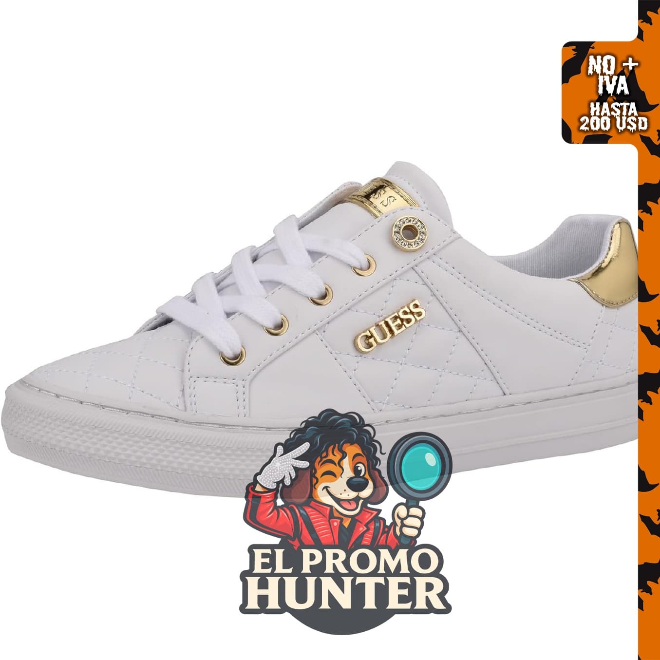 Guess Zapatillas Loven para mujer.