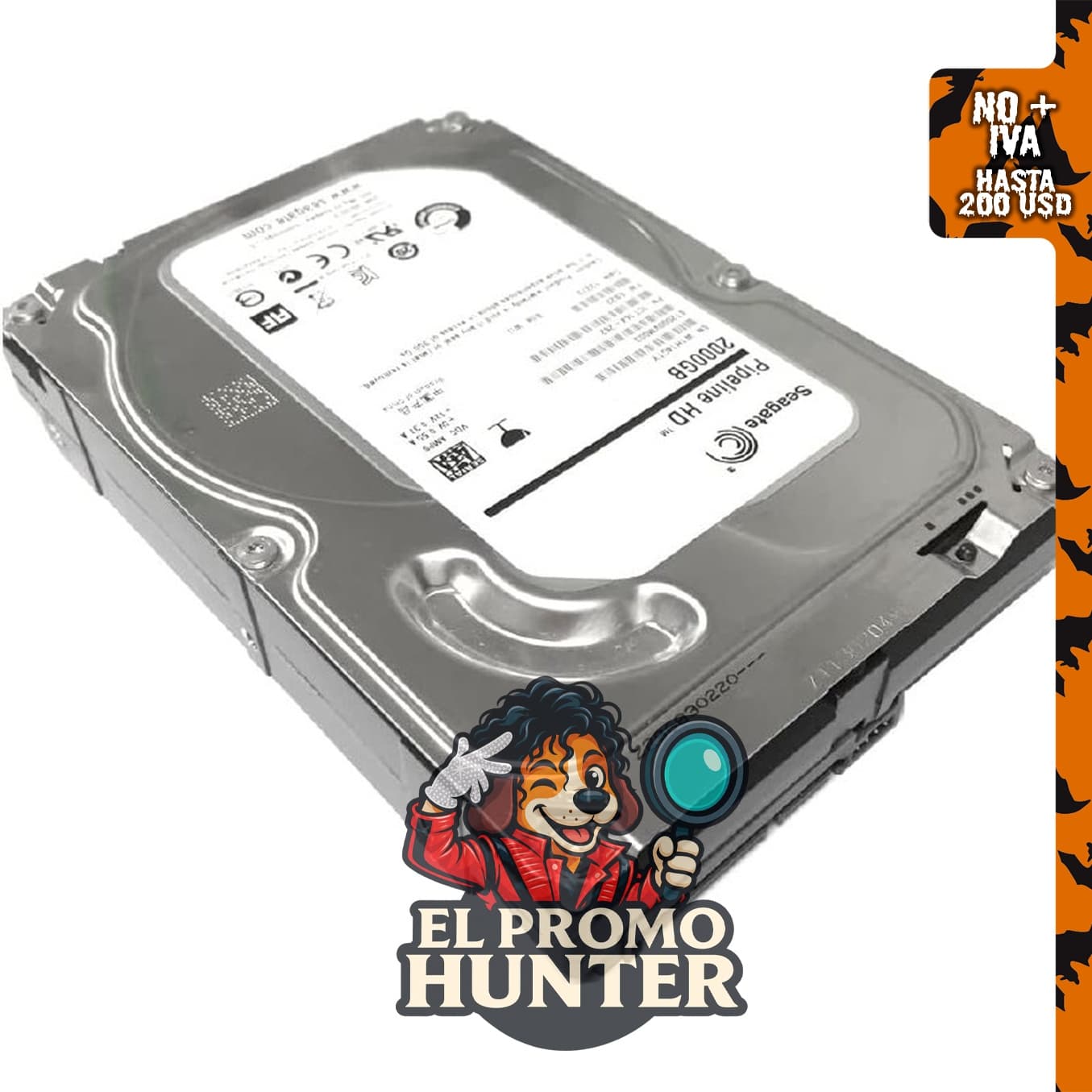 Seagate 2TB Pipeline HD SATA 6Gb/s 64MB caché 3.5" unidad interna desnuda (ST2000VM003)