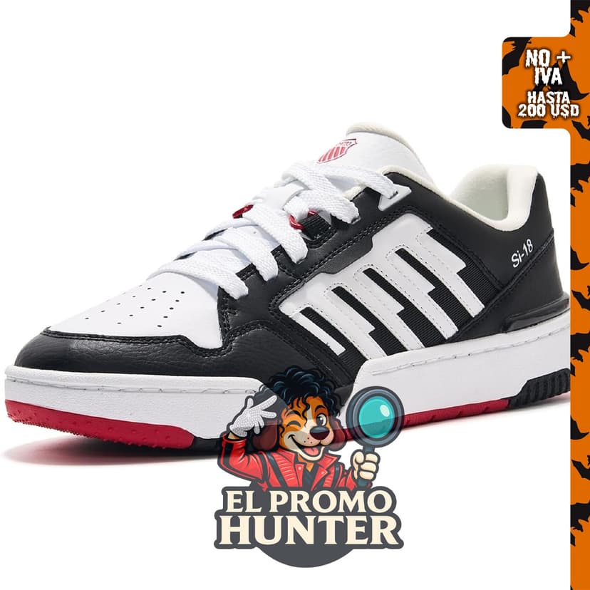 K-Swiss Tenis SI-18 Rival para hombre, diseñado para uso en actividades deportivas.