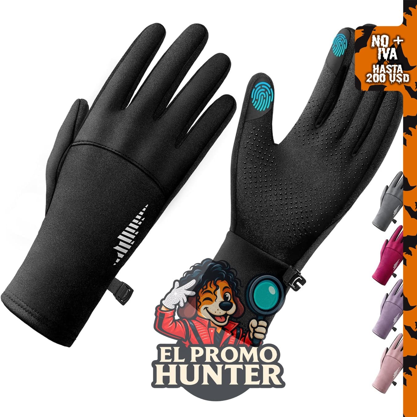 SIMARI Guantes de invierno para mujer, térmicos y resistentes al agua, con pantalla táctil.